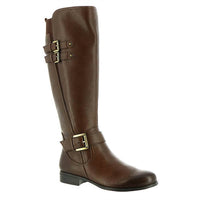 Naturalizer Women's Jessie Wide Calf Riding Boot in chocolate - women's shoe