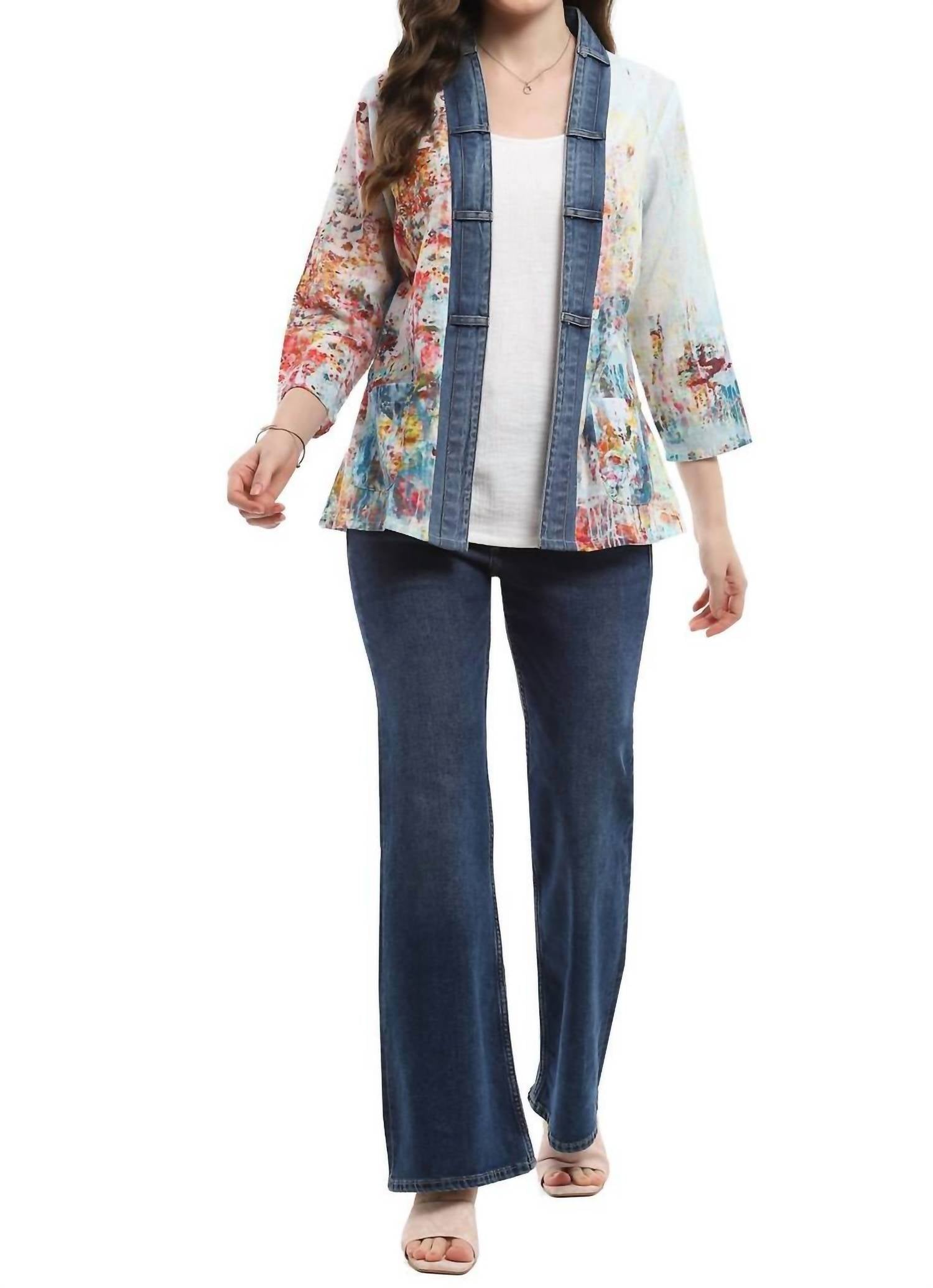 Parsley & Sage - Alina Pull On Jacket