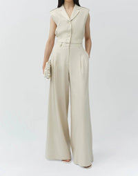 Jonathan Simkhai - Ramsey Linen Wide Leg Pant