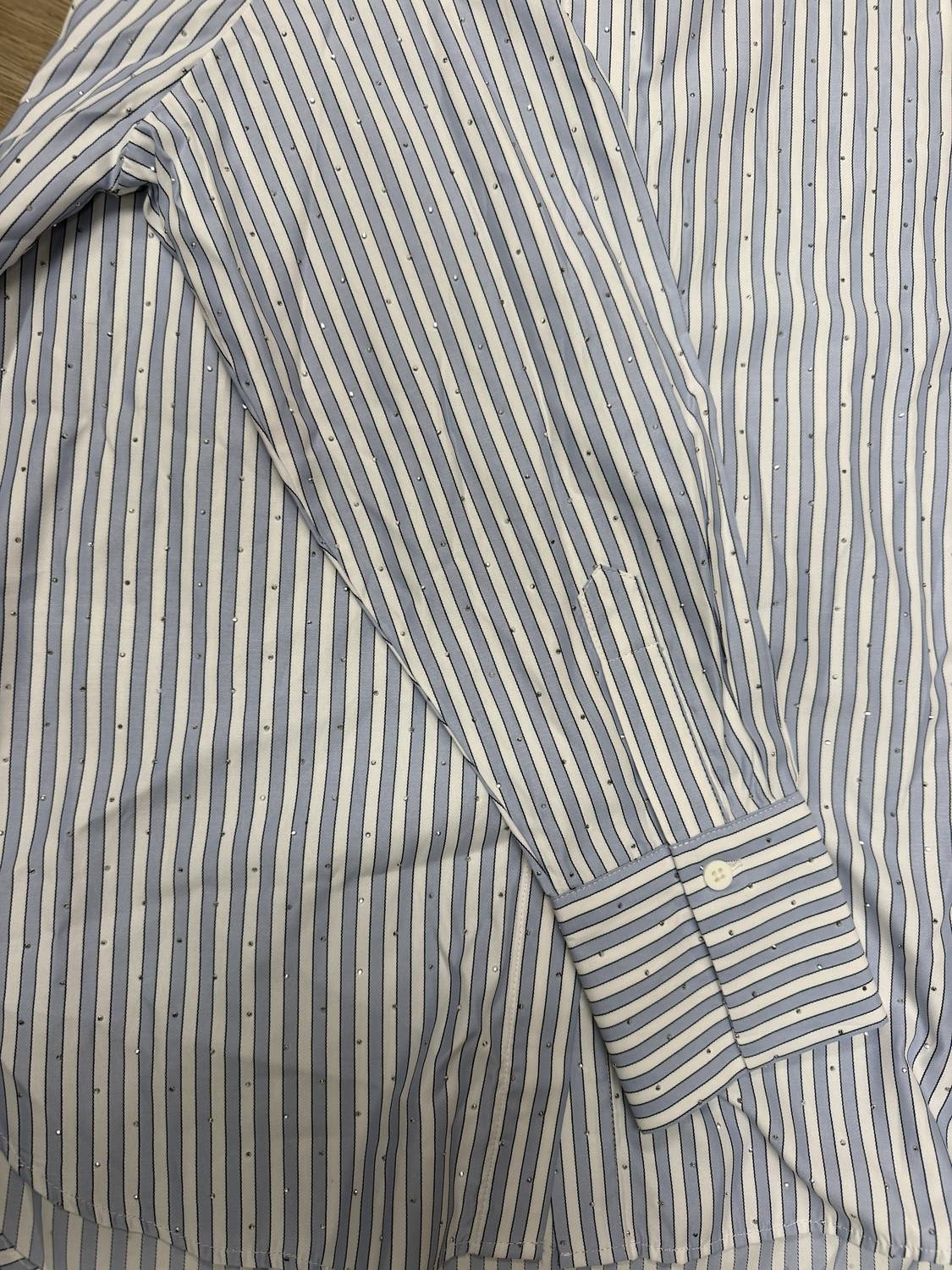 Joseph Ribkoff - Tencel Stripe Boxy Blouse