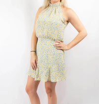 Mittoshop - Sunday Funday Floral Halter Dress