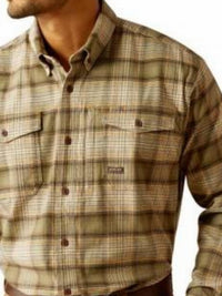 Ariat - Men's Rebar Flannel Durastretch Work Shirt