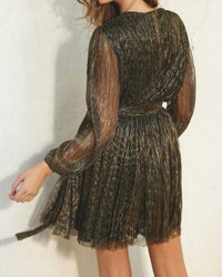 Dress Forum - Holiday Glam Lurex Mini Dress