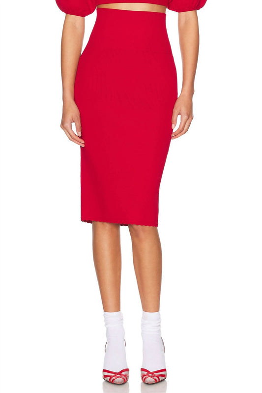Helsa - Luella Knit Midi Skirt