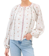 Allison New York - Theadore Long Sleeve Blouse