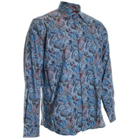 Garnet Clothiers - Men's Long Sleeve Paisley Print Shirt