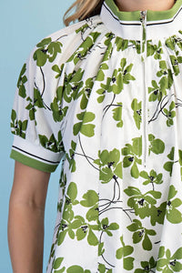 Gigio - Floral High-low Top