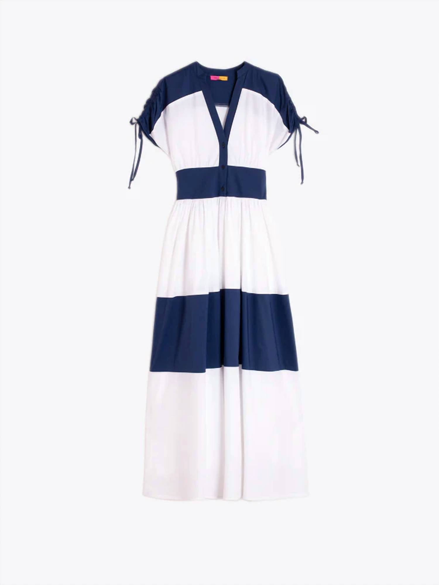 Vilagallo - Long Two-tone Dress