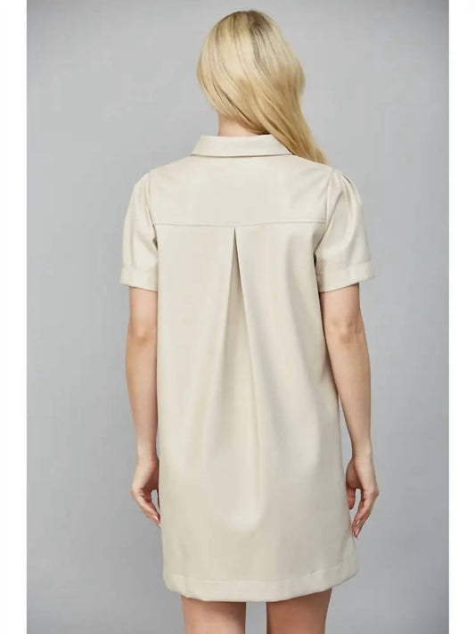 Fate - Buttoned Up Utility Mini Dress