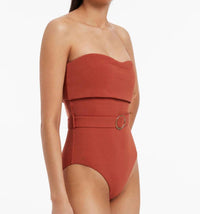 Jets - Isla Rib Fold Down Bandeau One Piece