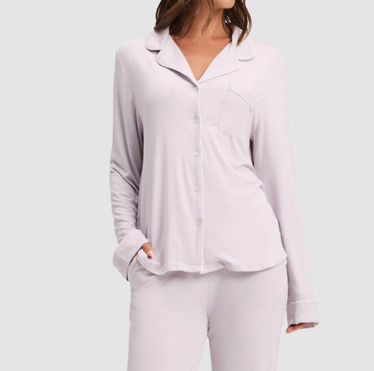 Cozy Earth - Long Sleeve Bamboo Stretch Pajama Top