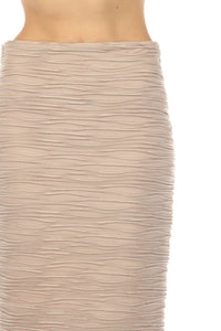 Joseph Ribkoff - Textured Knee Length Pencil Skirt