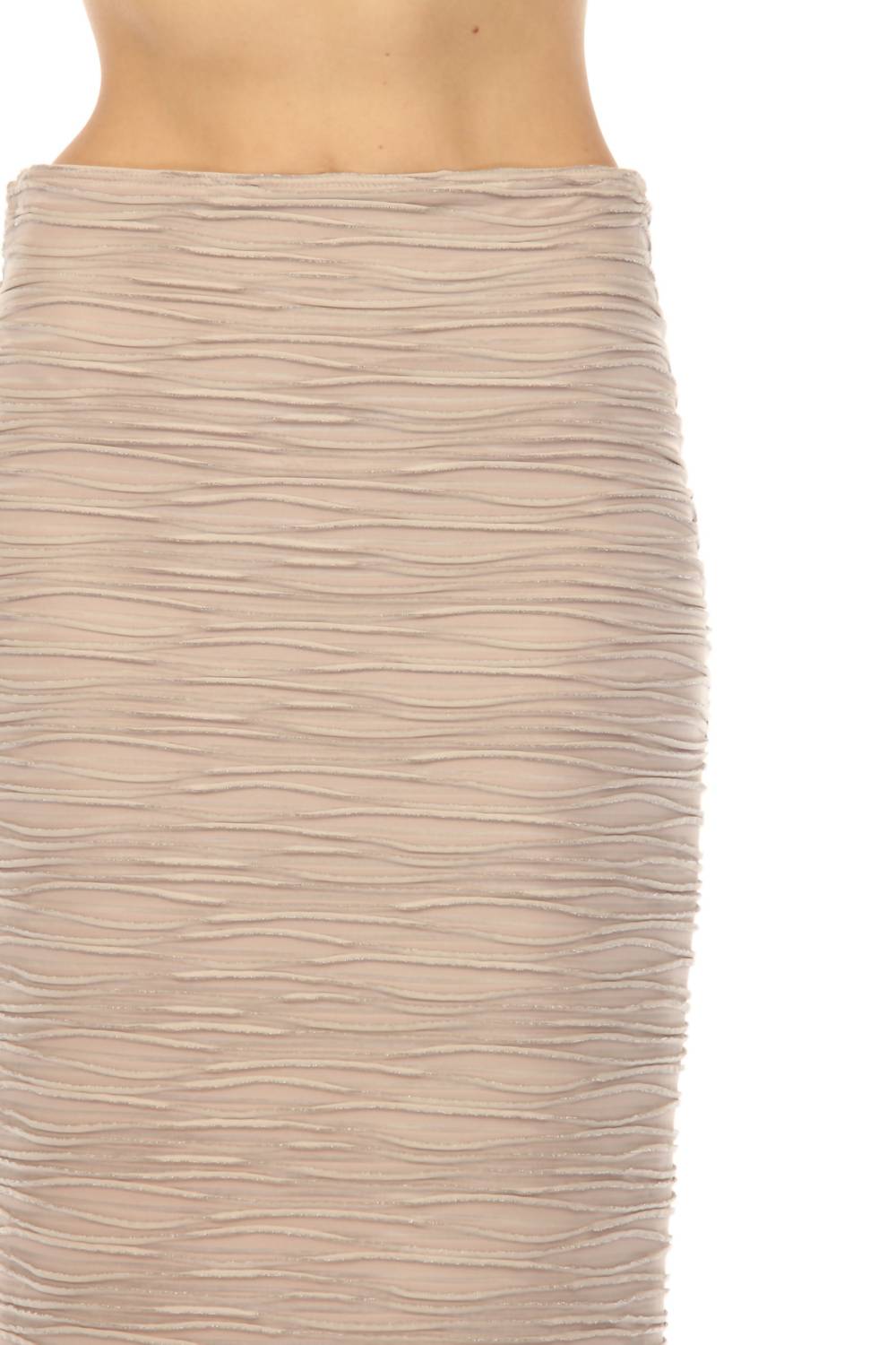 Joseph Ribkoff - Textured Knee Length Pencil Skirt