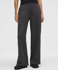 Lululemon - Waffle Scuba Mid Rise Wide Leg Pant