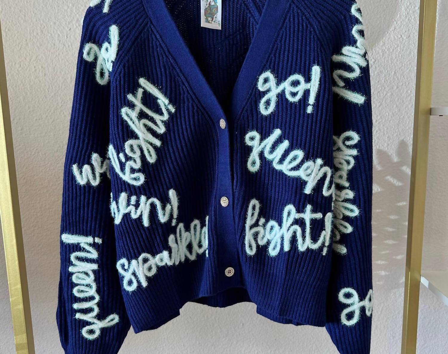 Queen Of Sparkles - Women's Go Set Fight Cardigan