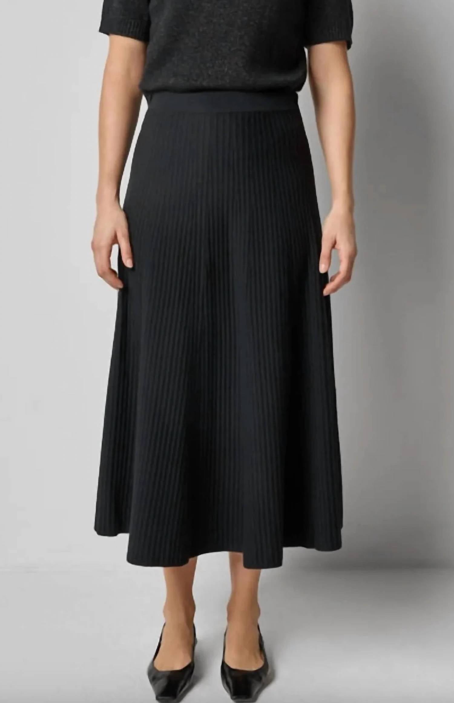 Lilla P - Flared Knit Skirt