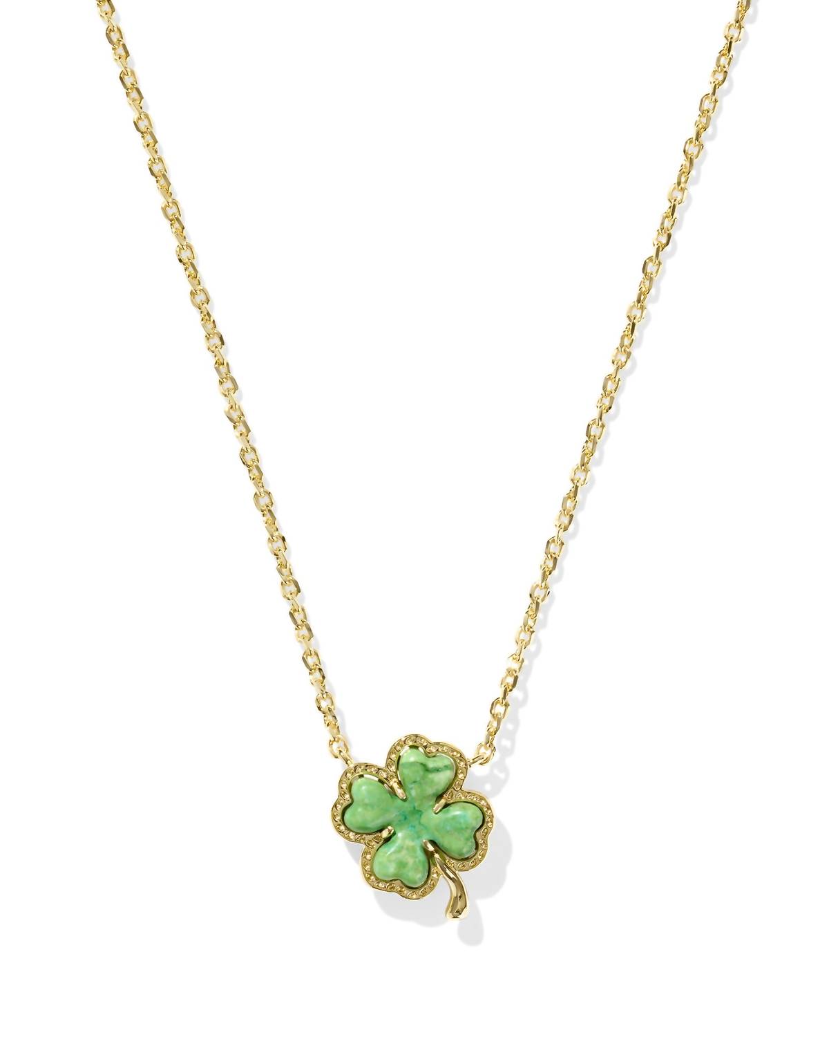 Kendra Scott - Women's Clover Short Pendant Necklace