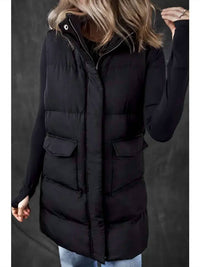 Little Daisy Closet - Longline Puffer Vest