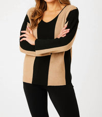 Angel Apparel - V-neck Ribbed Sweater