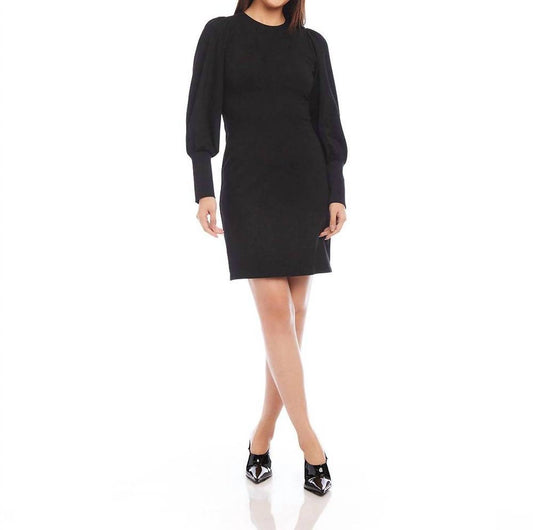Karen Kane - Bishop Sleeve Dress - Petite