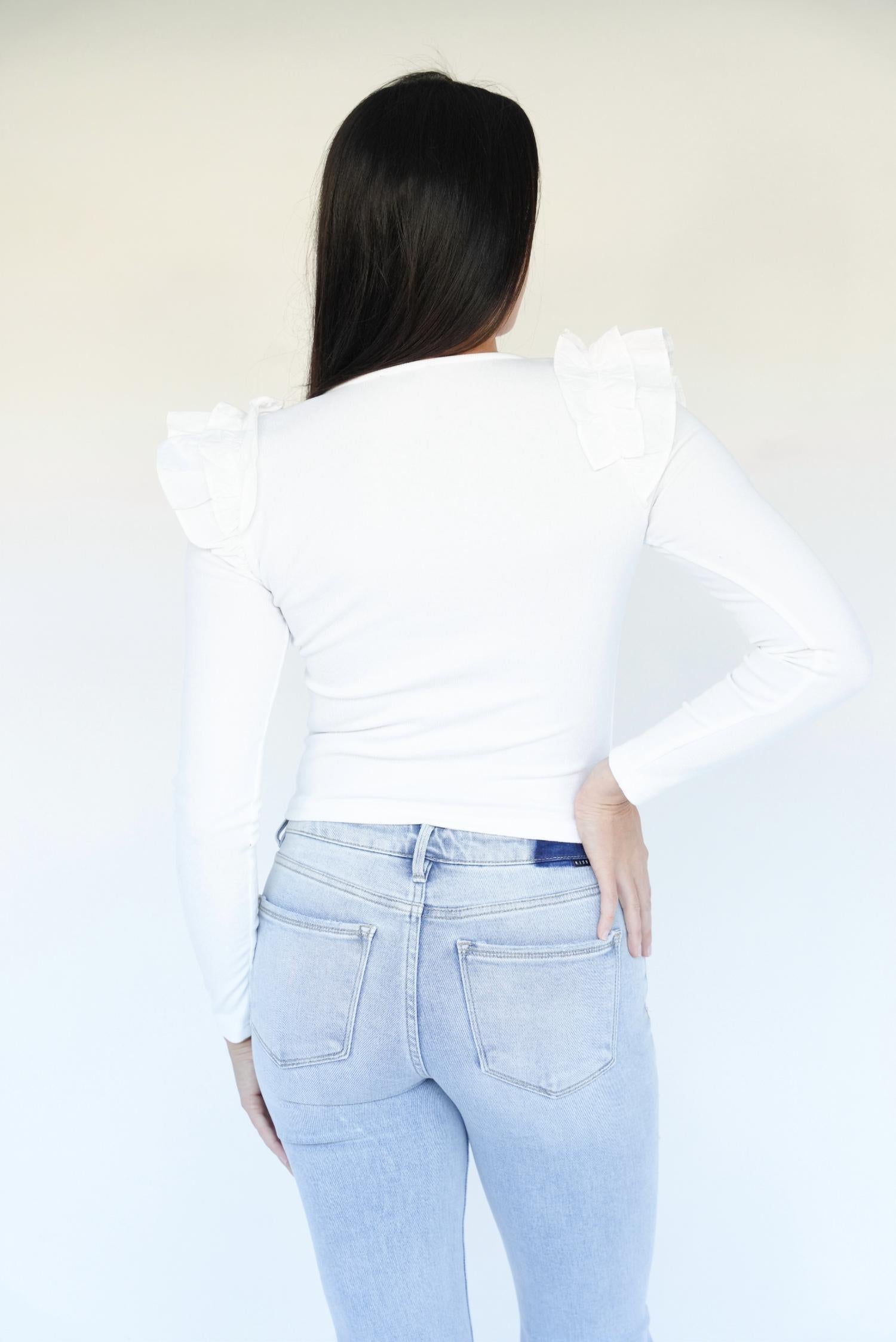 Falcon Park - Luna Ruffle Top