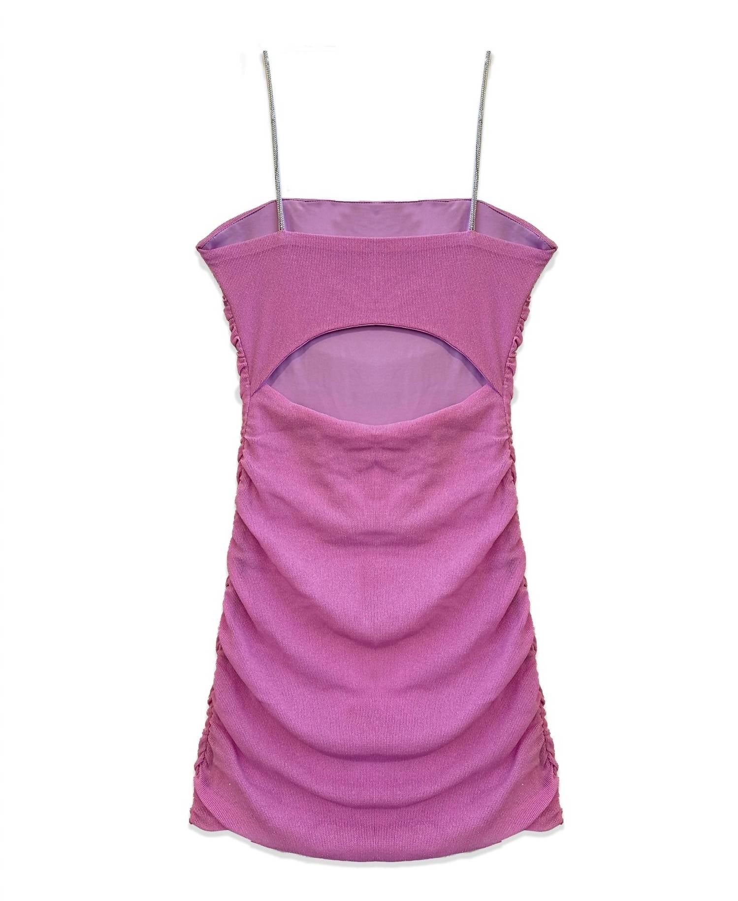 Katie J NYC Women's Kassidy Back Cutout Party Dress - women's dress - detail view