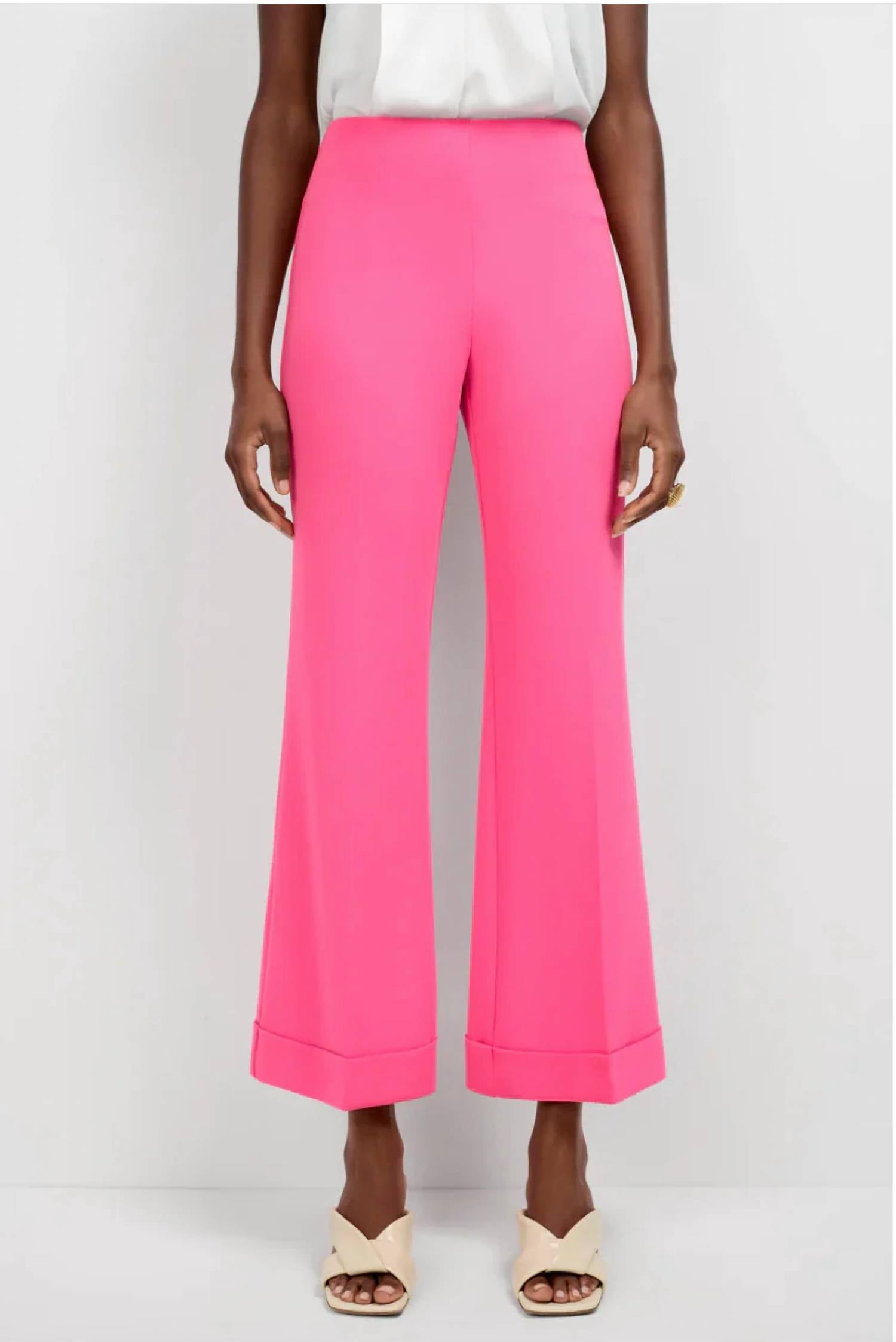 Trina Turk - Loren Cropped Kick Flare Pant