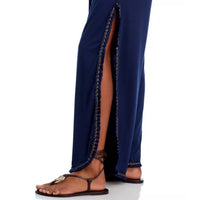 peixoto Harriet Strapless Smocked Jumpsuit in classic navy - women's pants - alternate view