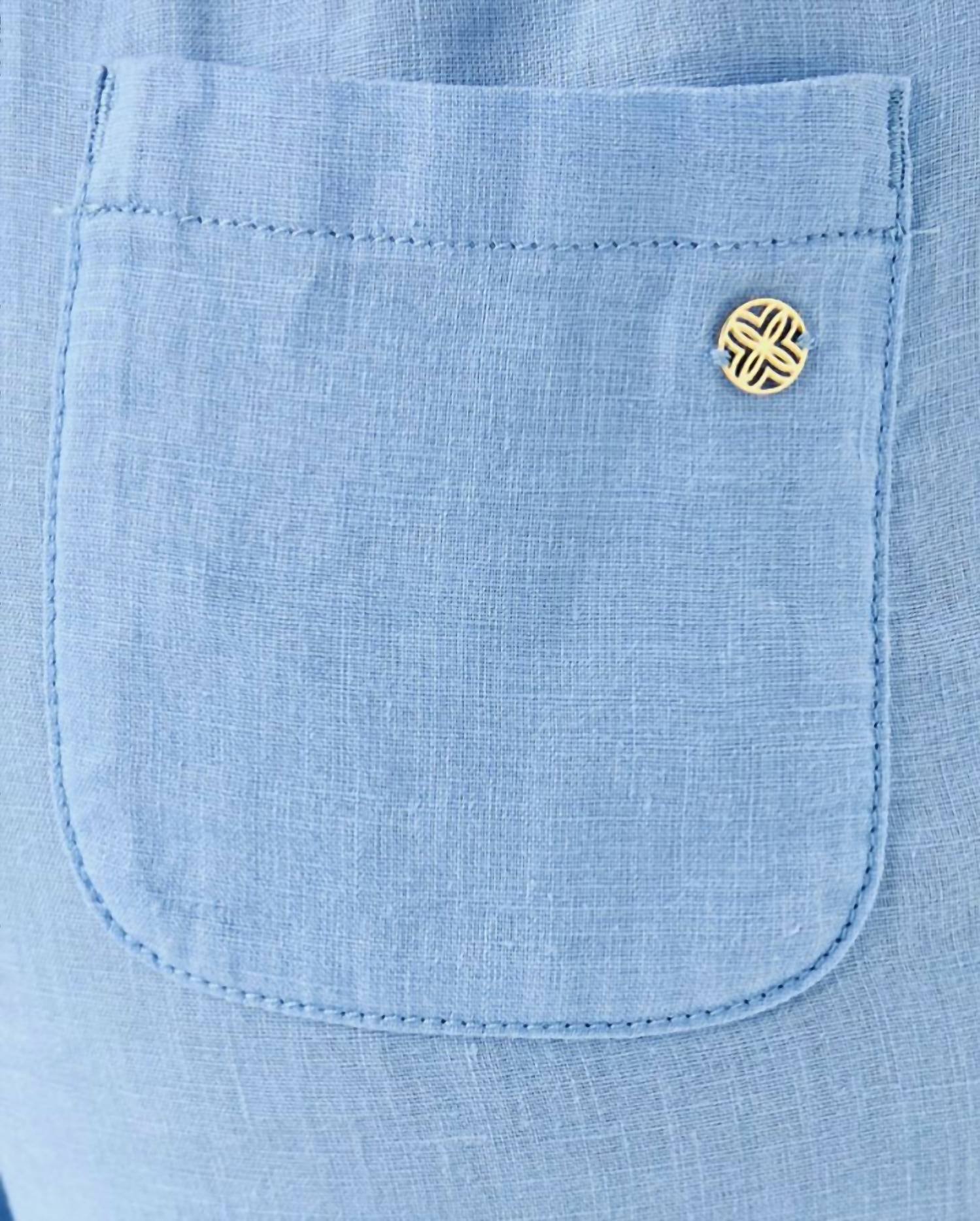 Lilly Pulitzer - Brawley Linen Crop Pant