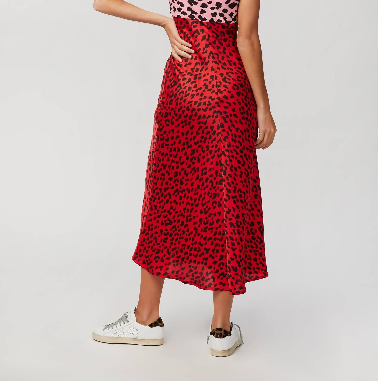 SPLICE LEOPARD DRESS
