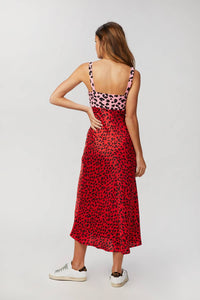 SPLICE LEOPARD DRESS