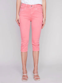 Charlie B - Twill Capri Pant