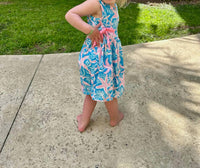 Melina & Me - Girl's Tiny Tropics Dress
