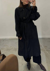 K-Fashion - Long Trench Coat