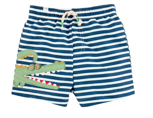 Mudpie - Boy's Gator Swim Trunks