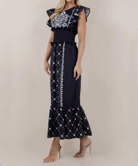 Sundayup - Ruffle Midi Dress