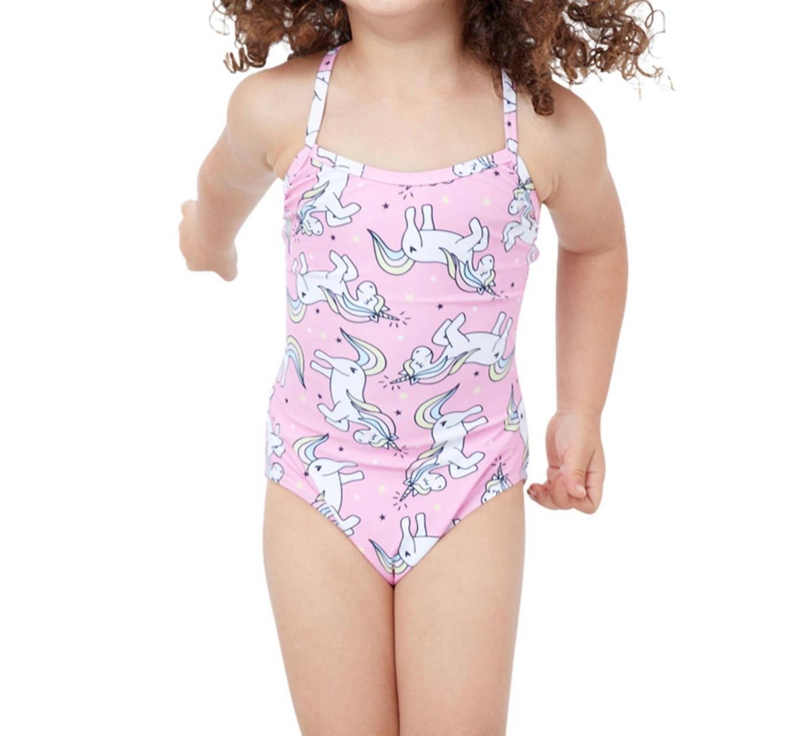 Gottex - Girls Round Neck One Piece Swimsuit