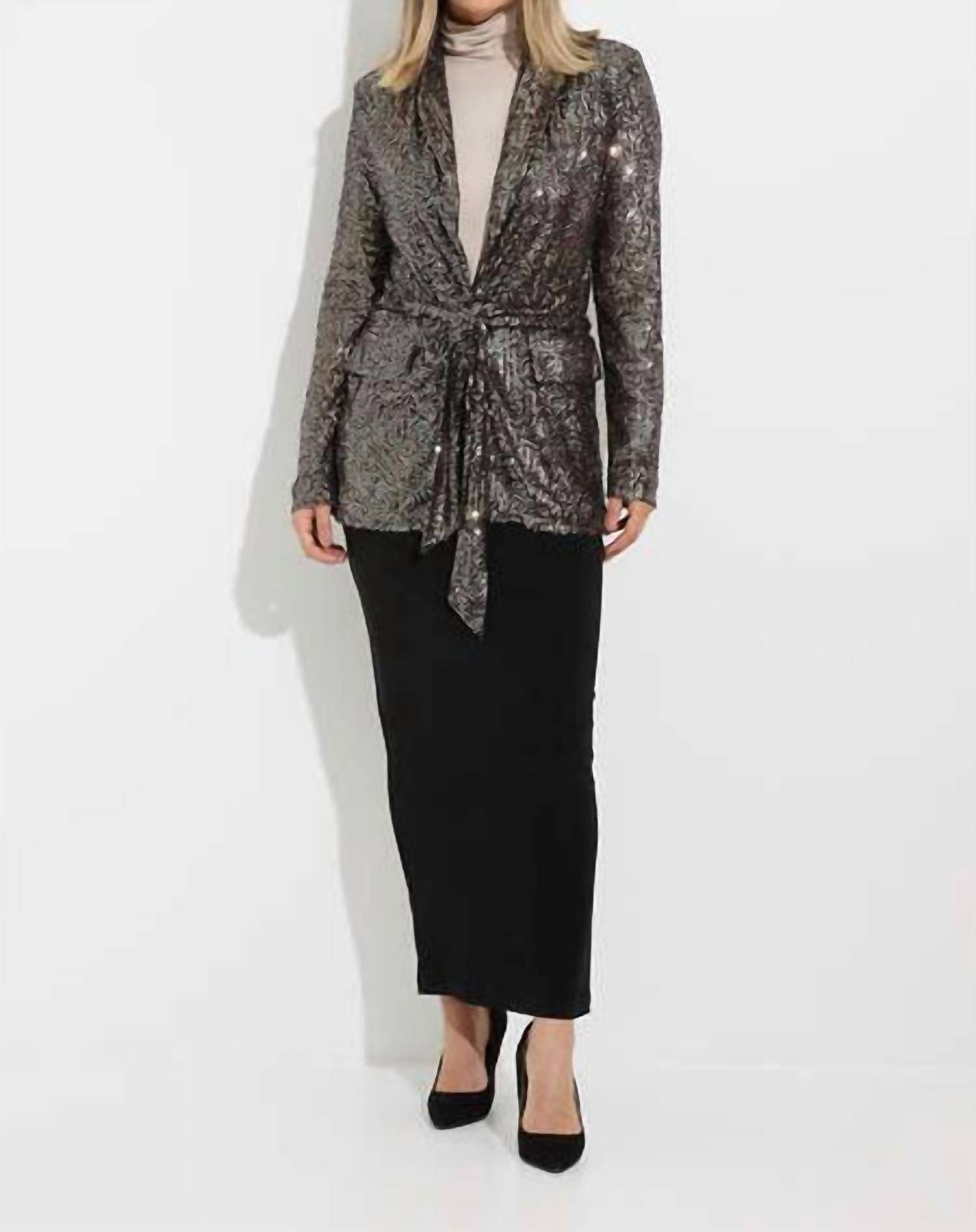Joseph Ribkoff - Sequin Blazer Jacket