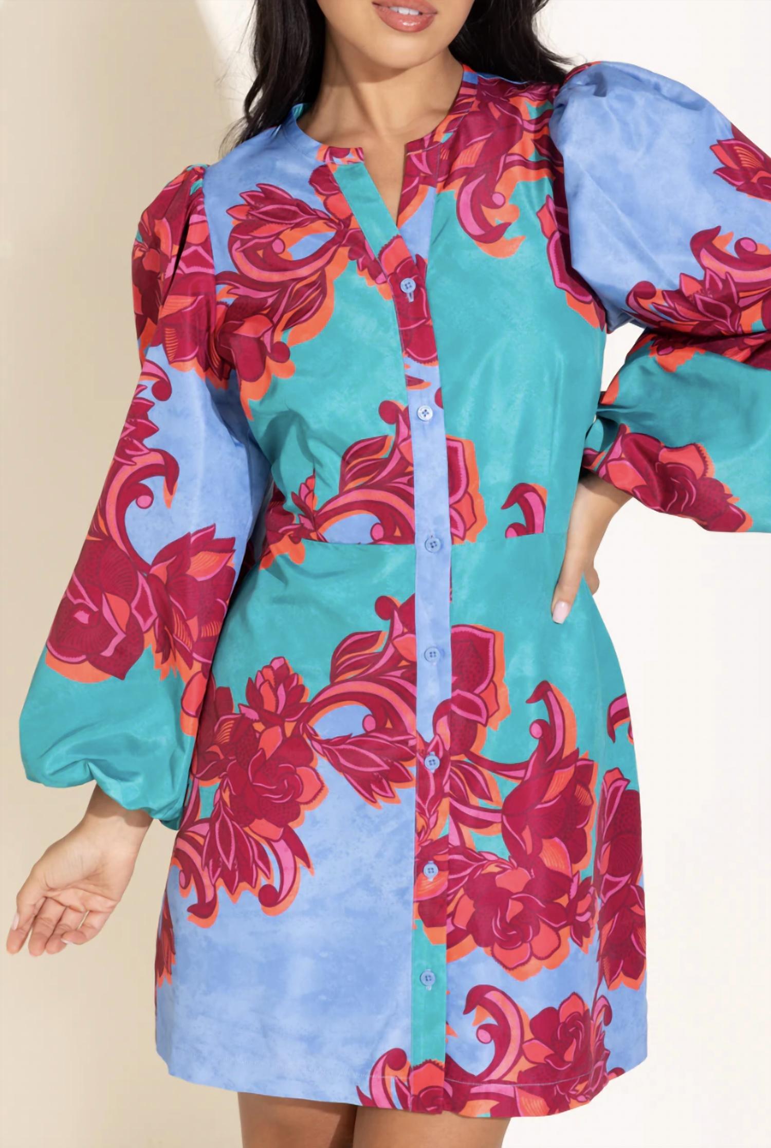 Alden Adair - Cactus Flower Athena Dress