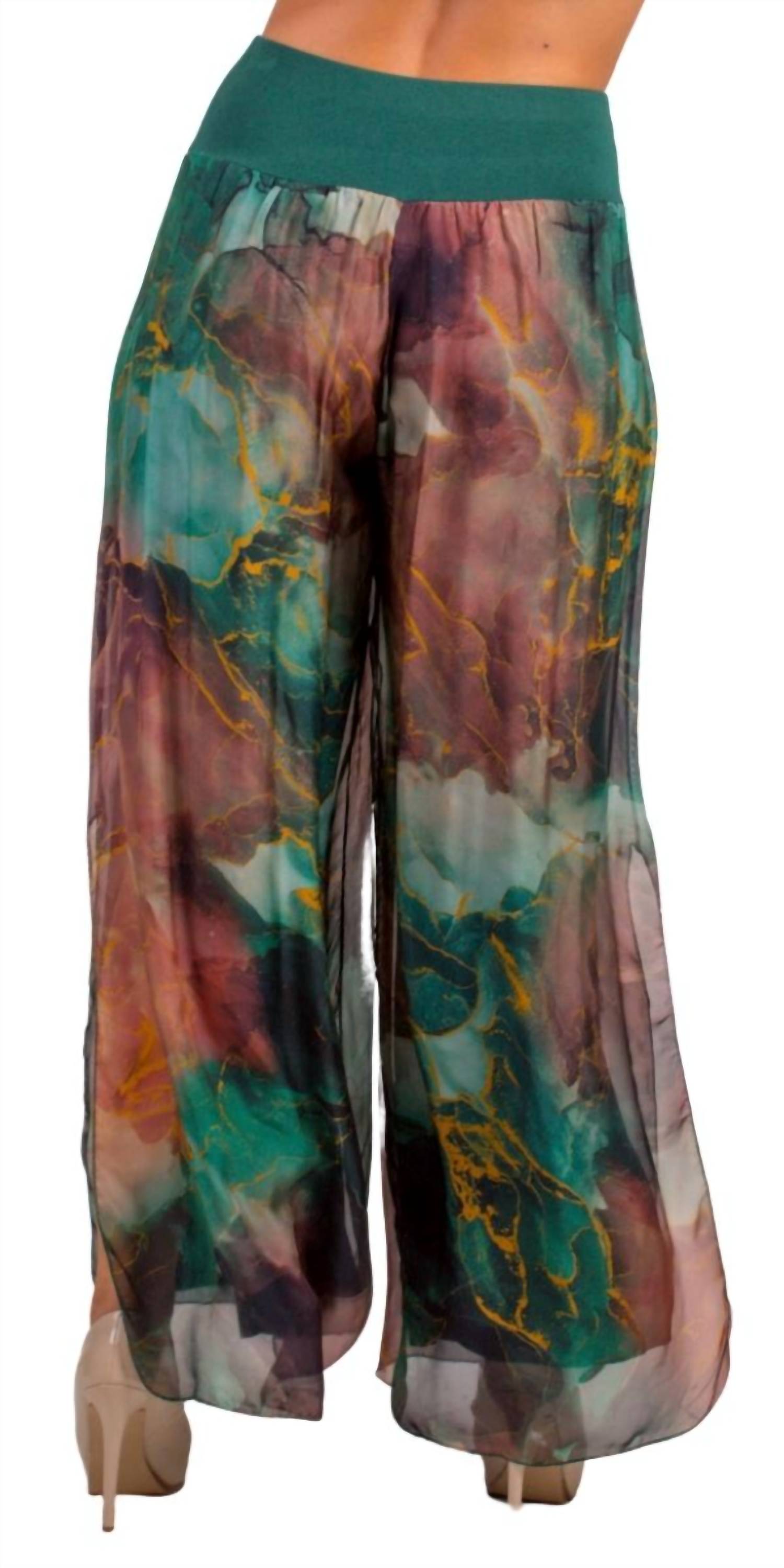 Gigi Moda - Jasmin Tempesta Slit Wide Leg Pants
