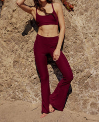 Wolven - Quick-drying Flare Leg Pants
