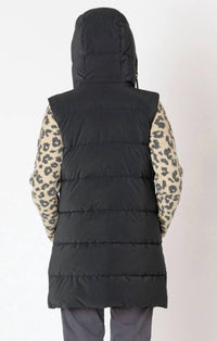 Dex - Hooded Puffer Vest - Plus