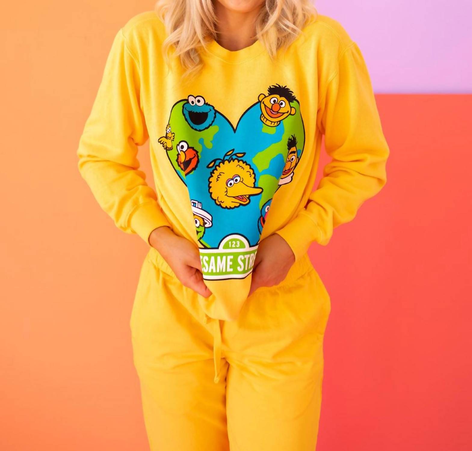 People Of Leisure - World Heart Sesame Sweatshirt