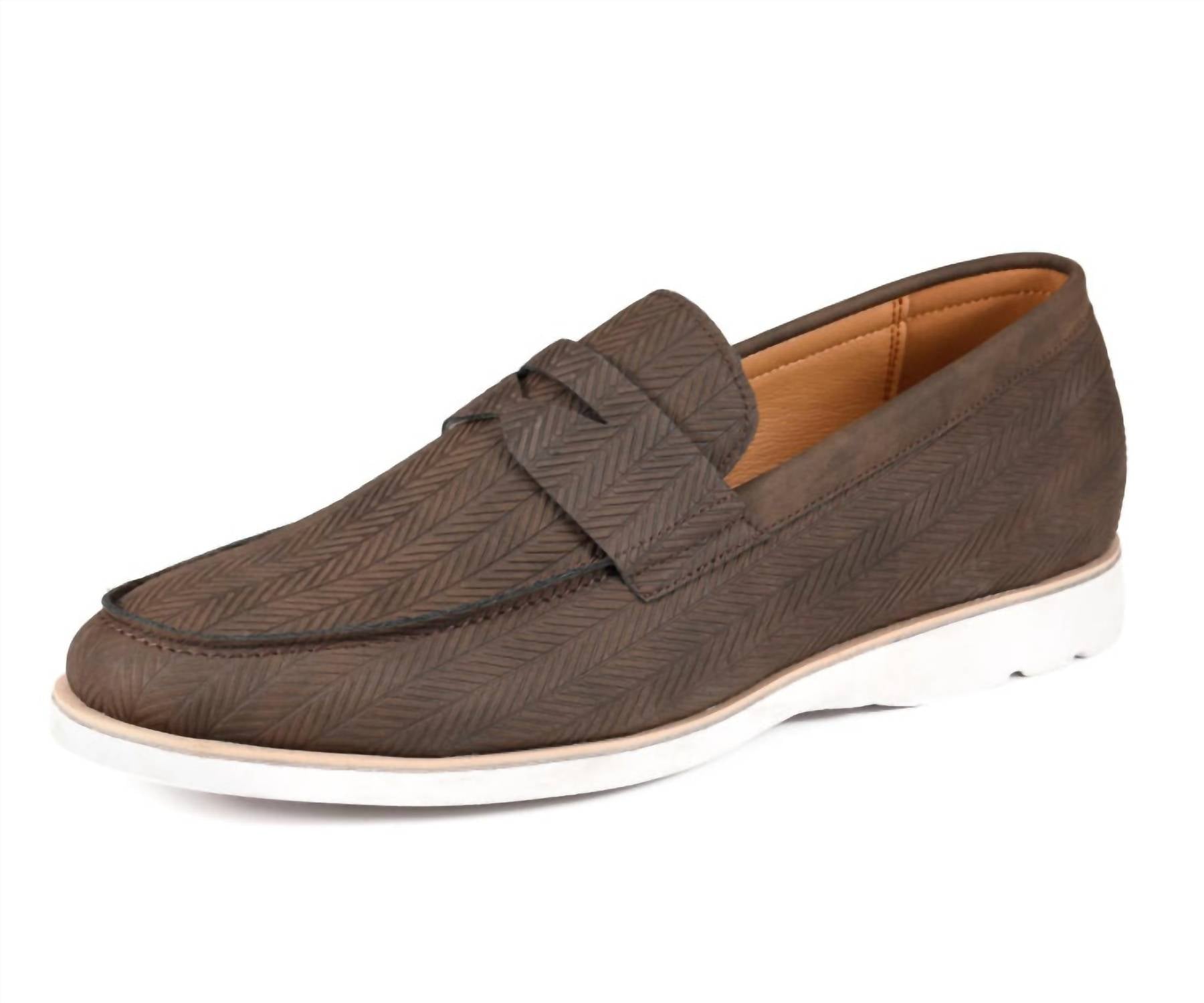 Amali Men's Elias Loafer in brown - men's loafer
