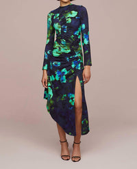Amur - Milani Printed Midi Dress