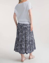 Marble - Wide Neck Short Sleeve Jumper