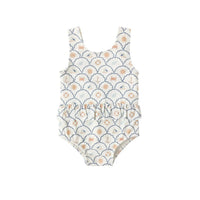 Rylee + Cru - Girl's Skirted One-piece Swimsuit