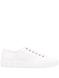 Salvatore Ferragamo - Women's Embossed-logo Low-top Sneakers