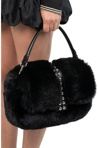 Jeffrey Campbell - Women's Furreal Faux Fur Handbag