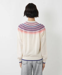 Jumper1234 - Fairisle Yoke Crew Sweater
